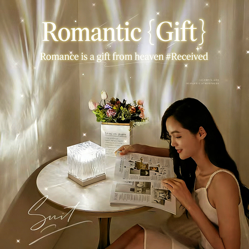 LED Northern Lights Ambient Lamp – Dynamic Light Effect, USB Powered for Bedroom/Office 