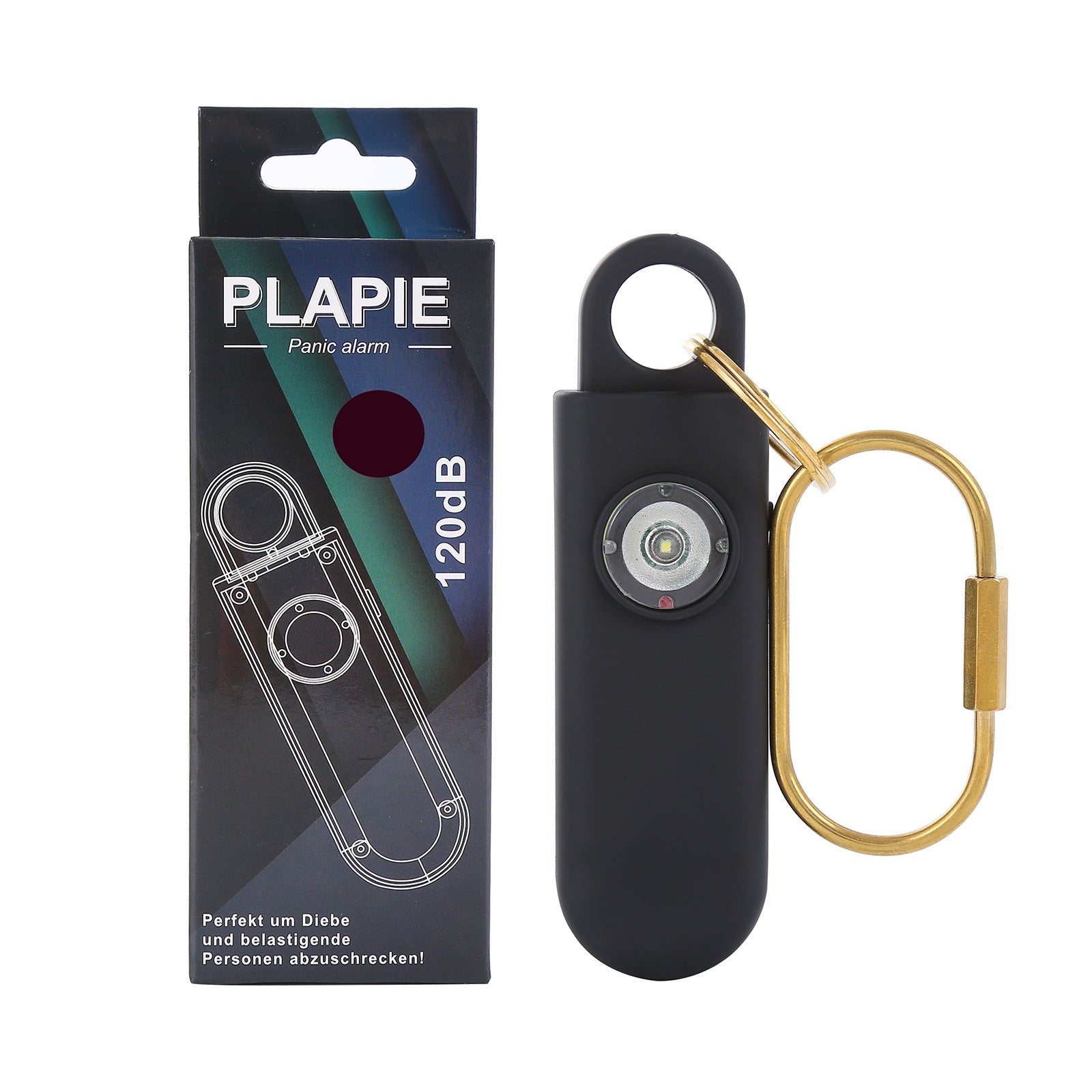Personal Safety Alarm for Women &amp; Seniors | Portable Emergency Alert Device (Backpack/On-Body) 