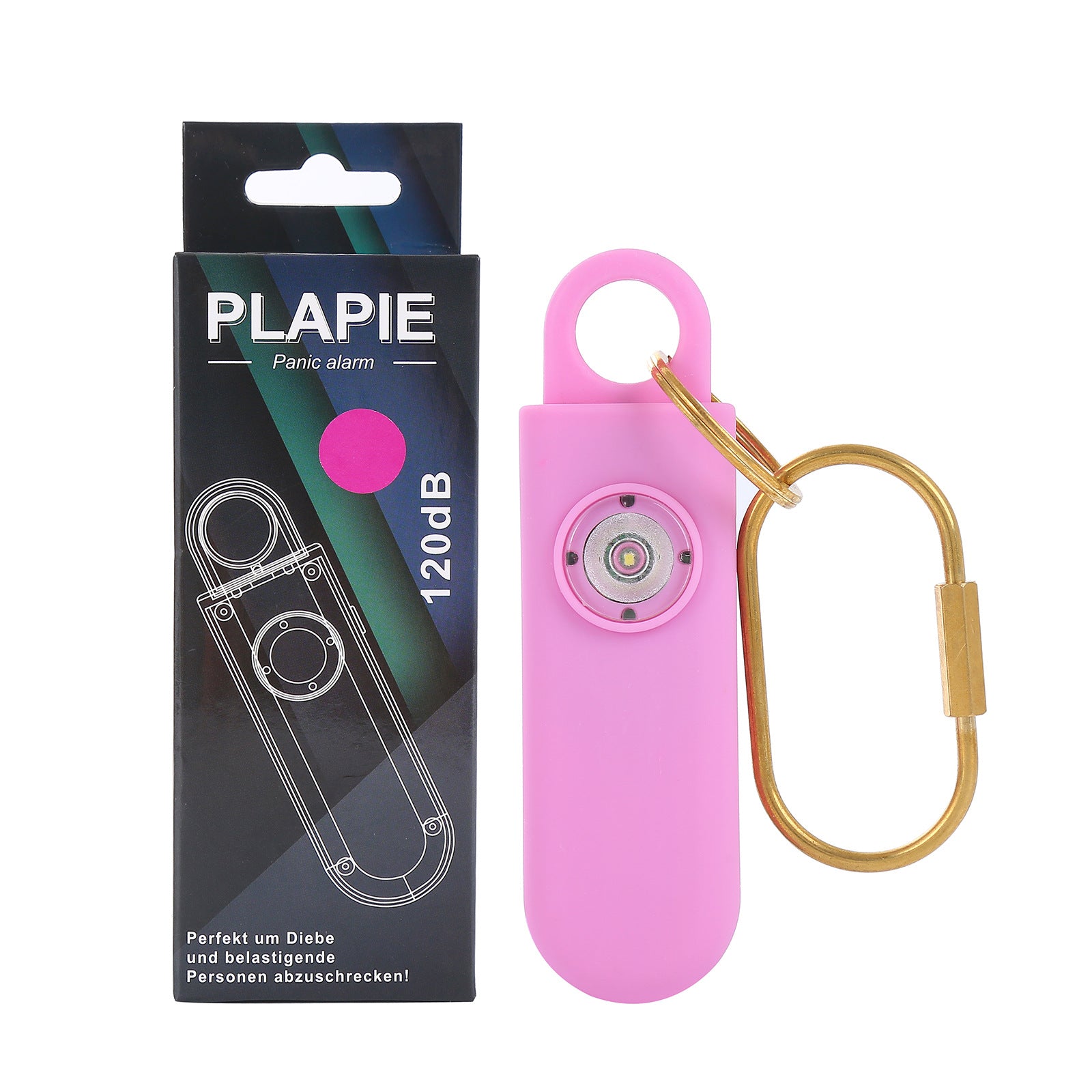 Personal Safety Alarm for Women &amp; Seniors | Portable Emergency Alert Device (Backpack/On-Body) 