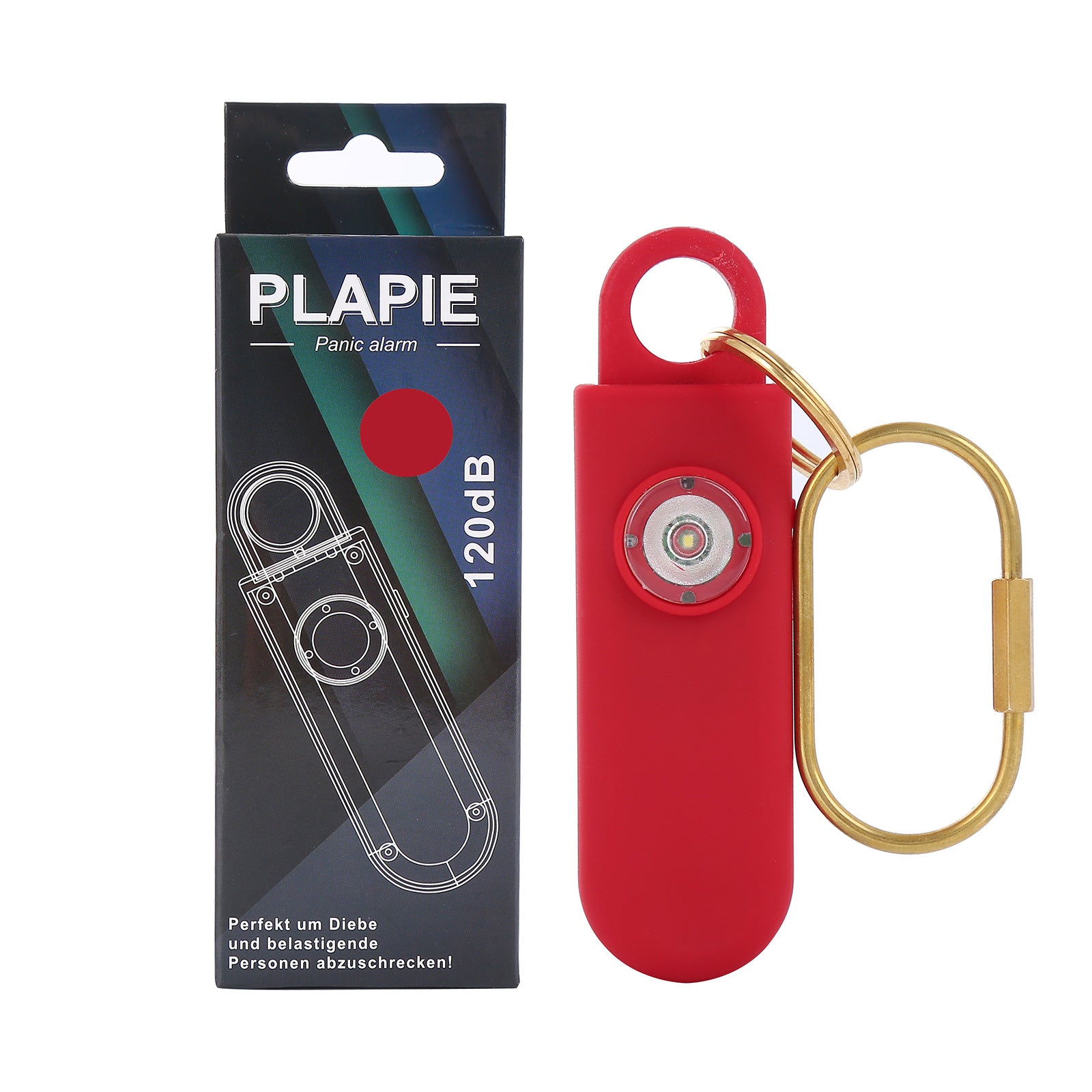 Personal Safety Alarm for Women &amp; Seniors | Portable Emergency Alert Device (Backpack/On-Body) 
