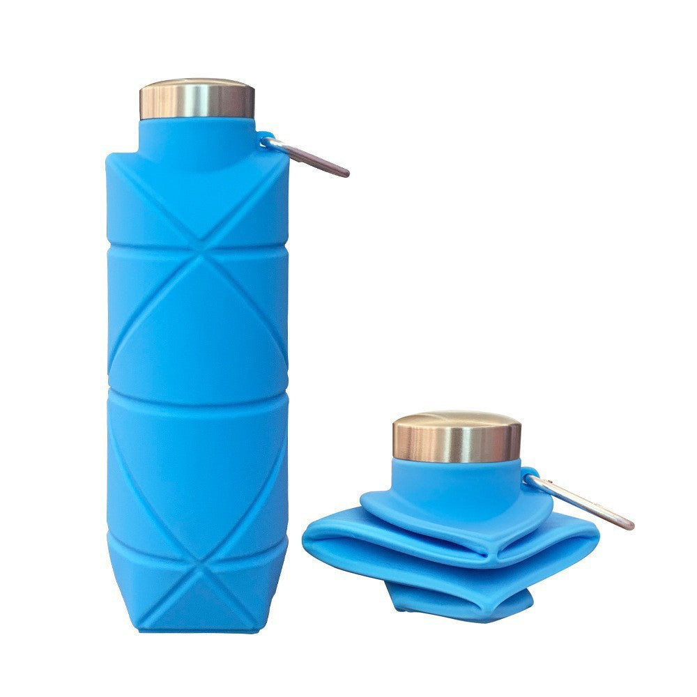 Best-Selling Collapsible Water Bottle for Travel &amp; Outdoor Sports | 700mL Portable Shatterproof Foldable Cup 