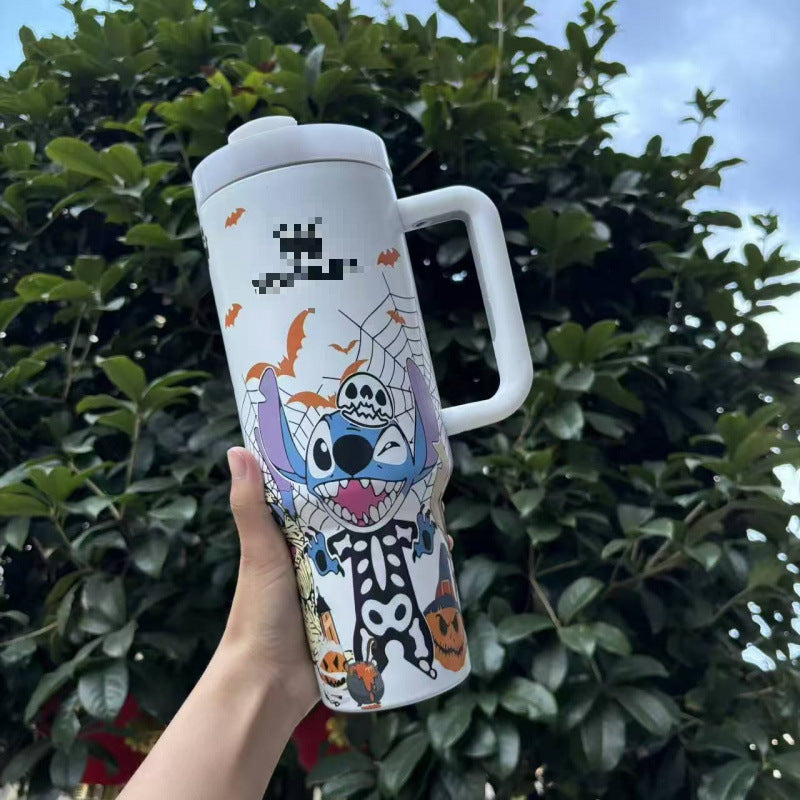 Halloween Glow-in-the-Dark 40oz 304 Stainless Steel Insulated Tumbler 