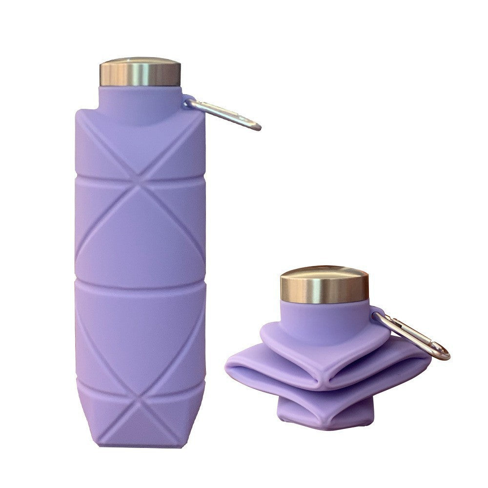 Best-Selling Collapsible Water Bottle for Travel &amp; Outdoor Sports | 700mL Portable Shatterproof Foldable Cup 